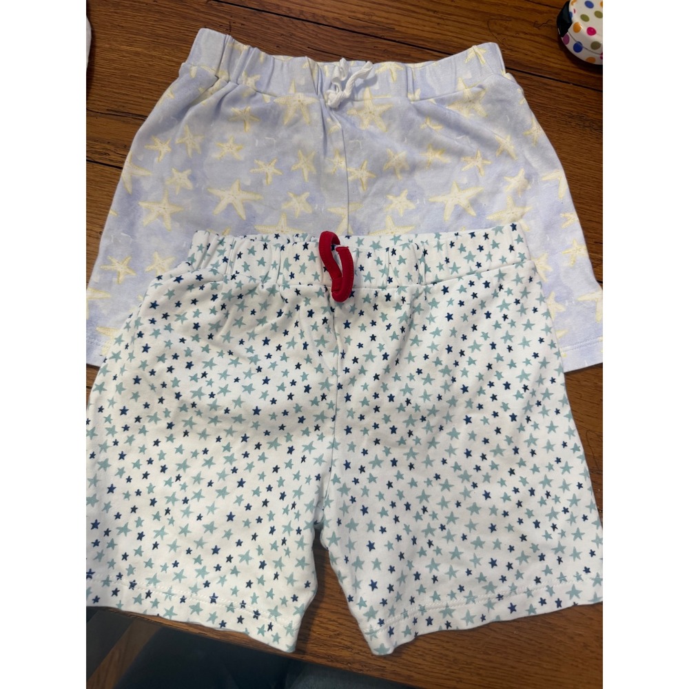 The Proper Peony Kids 6Y Starfish‎ and Stars Pajama Shorts